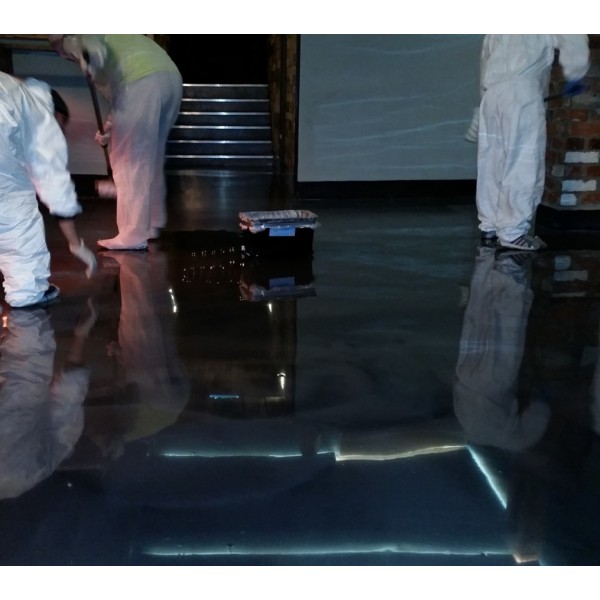 Satin Grey Metallic Pigments for Epoxy Coating